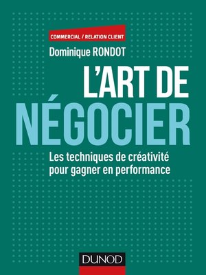 cover image of L'art de négocier